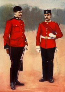 West Surrey Adjutant und East Surrey Sergeant-Major, 1901 von Gregory and Co