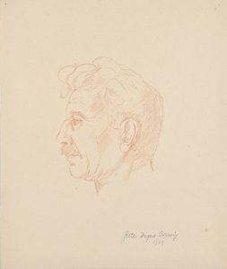 Porträt Franz Barwigs des Älteren von Grete Wagner Barwig