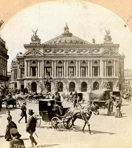 Grand Opera House, Paris, spätes 19. Jahrhundert