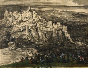 Ansicht von Tiflis, 1840er Jahre