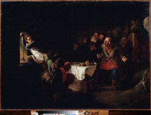 Die Flucht des falschen Dimitri von Grigori Grigoryevich Myasoedov
