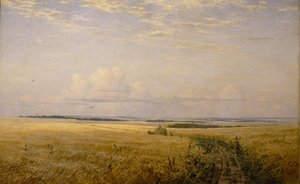 Die reifenden Felder, 1892 von Grigori Grigoryevich Myasoedov