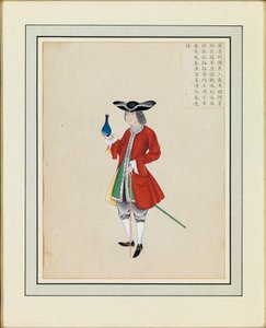 Porträt eines Ausländers, um 1765 von Guanpeng Ding