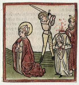 Sts. Theonestus und Albanus; oder St. Pancrace von Günther Zainer