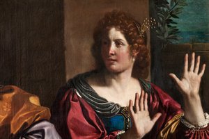 Amnon und Tamar (Detail) von Guercino