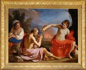 Loth und seine Töchter