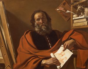 Heiliger Lukas von Guercino