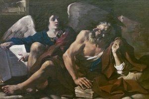 Heiliger Matthäus und der Engel
