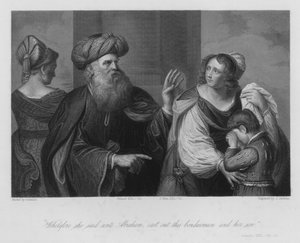 "Vertreibe diese Magd und ihren Sohn", Genesis XXI von Guercino