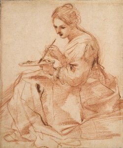 Eine Frau malt, eine Allegorie der Malerei, ca. 1618