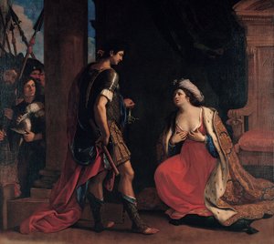 Kleopatra und Oktavian