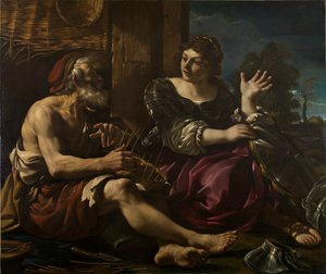 Erminia und der Hirte von Guercino
