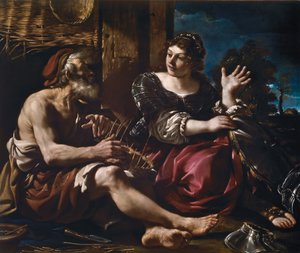 Erminia und der Hirte, ca. 1619