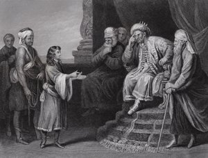 Joseph deutet den Traum des Pharao von Guercino