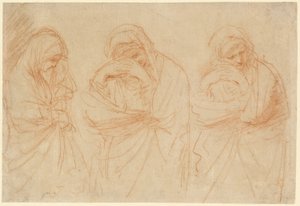 Trauernde Madonna: Studien zur Grablegung Christi von Guercino