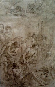Martyrium des Heiligen Barnabas von Guercino