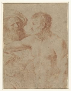 Zwei Männer von Guercino
