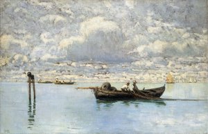 Auf der venezianischen Lagune