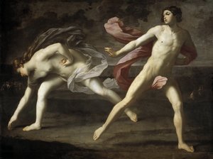 Atalanta und Hippomenes, 1618-1619 von Guido Reni