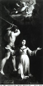Martyrium der Heiligen Cäcilia, ca. 1603 von Guido Reni