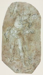 Erzengel Michael und der Teufel von Guido Reni