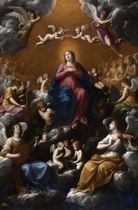 Die Himmelfahrt der seligen Jungfrau Maria, 1603 von Guido Reni