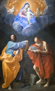 Jungfrau in Herrlichkeit mit den Heiligen Thomas und Hieronymus