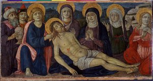 Die Beweinung Christi von Guidoccio di Giovanno Cozzarelli