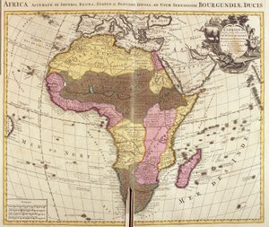 Karte von Afrika