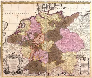 Karte von Deutschland