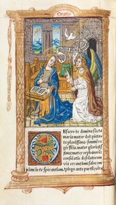 Die Verkündigung von Guillaume Le Rouge