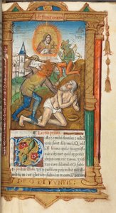 Gedrucktes Stundenbuch (Gebrauch von Rom): fol, 78r, Hiob von Guillaume Le Rouge
