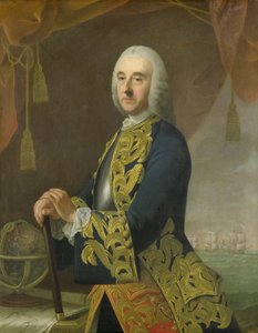 Porträt von Vizeadmiral Hendrik Lijnslager, Sohn von Harmen Lijnslager und Judith Allijn