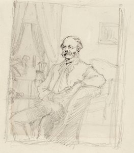 Direktor C. A. Zitting, Porträtstudie von Gunnar Berndtson