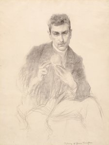 Porträt von Magnus Enckell von Gunnar Berndtson