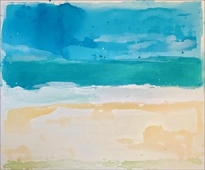 Ruhige Strandlandschaft