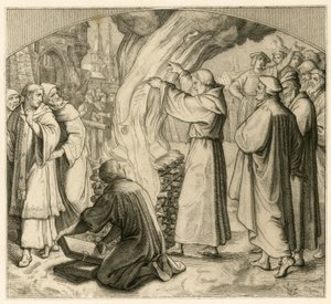 Martin Luther verbrennt die Bannbulle