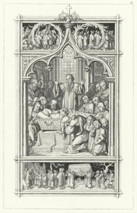 Das Begräbnis von Martin Luther (Stich)