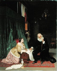 Besuch des Arztes, 1859
