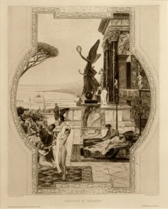 Das antike Theater in Taormina von Gustav Klimt