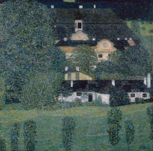 Schloss Kammer am Attersee II von Gustav Klimt