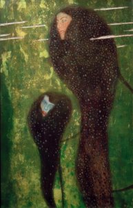 Nixen (Silberfische) von Gustav Klimt