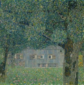 Oberösterreichisches Bauernhaus von Gustav Klimt