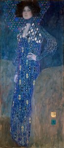 Porträt von Madame Floge von Gustav Klimt