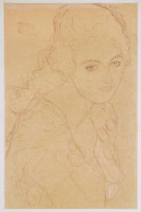 Porträt von Ria Munk III von Gustav Klimt