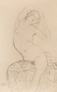 Sitzender Akt, ca. 1914-1916