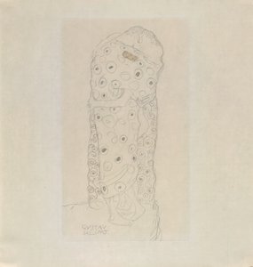 Stehendes Liebespaar von Gustav Klimt