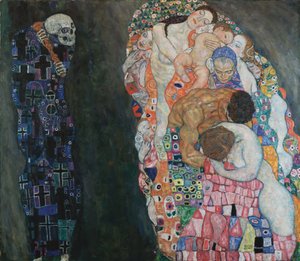 „Tod und Leben“ von Gustav Klimt