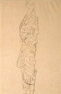 Frau im Kimono von Gustav Klimt