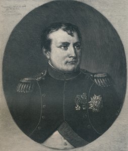 Napoleon Bonaparte im Jahr 1809, 1896 von Gustav Kruell